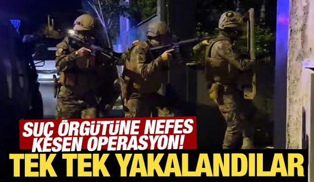Son Dakika: İstanbul'da su&ccedil; &ouml;rg&uuml;t&uuml;ne nefes kesen operasyon! 16 ş&uuml;pheli yakalandı