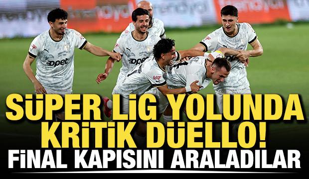 S&uuml;per Lig yolunda kritik d&uuml;ello! Final kapısını araladılar