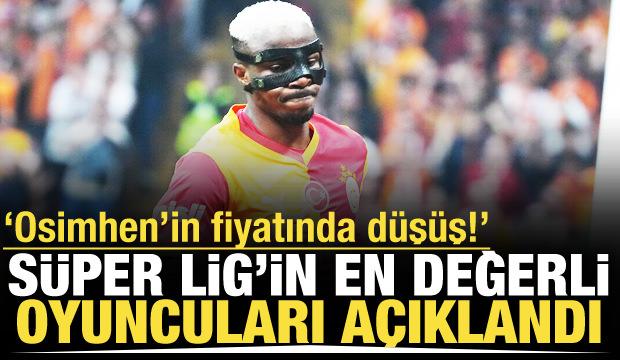 S&uuml;per Lig'in en değerli oyuncuları a&ccedil;ıklandı!