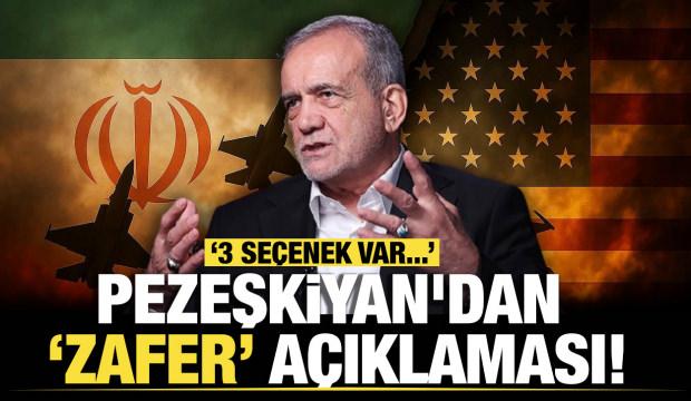 Tahran'dan m&uuml;zakere mesajı: "Zafer diplomasiyle tamamlanmalı"