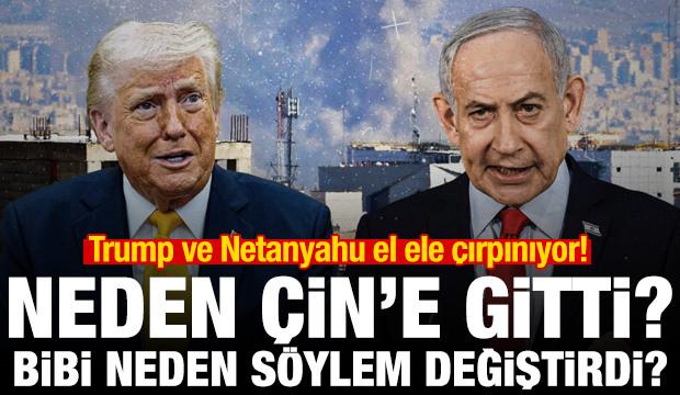 Trump ve Netanyahu el ele &ccedil;ırpınıyor!