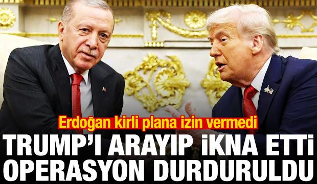 Trump'ı telefonda ikna etti: İran'a K&uuml;rt gruplarla m&uuml;dahaleyi Erdoğan durdurdu