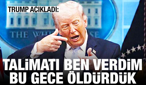 Trump'tan son dakika a&ccedil;ıklaması: Bu gece &ouml;ld&uuml;rd&uuml;k