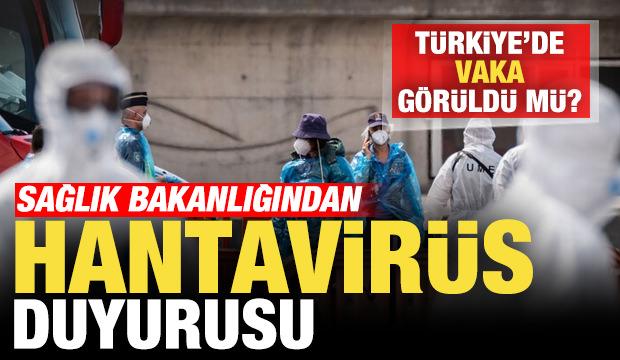 T&uuml;rkiye'de vaka g&ouml;r&uuml;ld&uuml; m&uuml;? Sağlık Bakanlığından son dakika Hantavir&uuml;s duyurusu