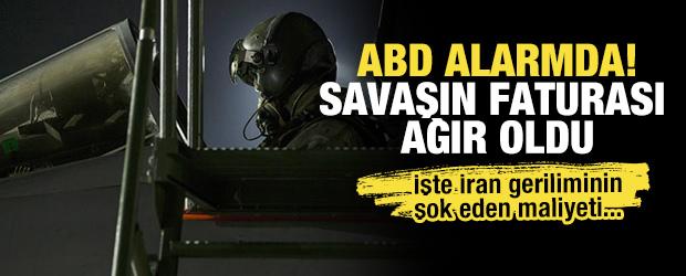 ABD alarmda: İran savaşının faturası ağır oldu: İşte savaşın şok eden maliyeti...