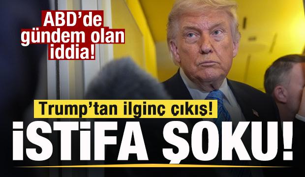ABD'de istifa şoku! İstihbarat Direkt&ouml;r&uuml; bıraktı! Trump'tanilkgin&ccedil; &ccedil;ıkış! İran iddiası