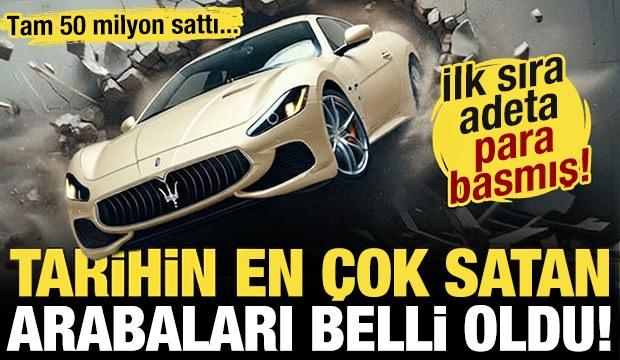 Adeta para basmışlar! Tarihin en &ccedil;ok satan arabaları belli oldu! Tam 50 milyon sattı...