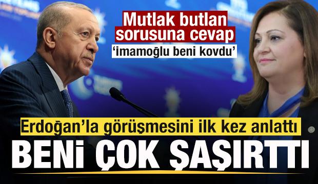 Burcu K&ouml;ksal, Erdoğan ile ilk g&ouml;r&uuml;şmesini anlattı! Mutlak butlan sorusuna cevap! 