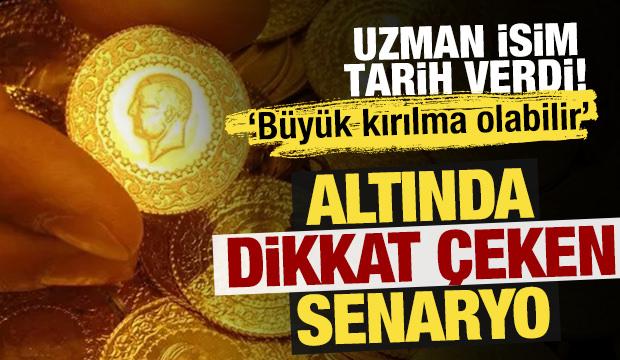 Altın i&ccedil;in dikkat &ccedil;eken senaryo: &Ouml;nce d&uuml;ş&uuml;ş sonra rekor!