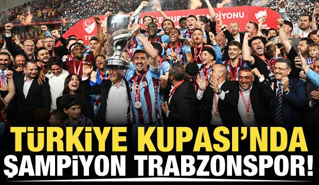 Antalya'da Fırtına esti! T&uuml;rkiye Kupası'nda zafer Trabzonspor'un