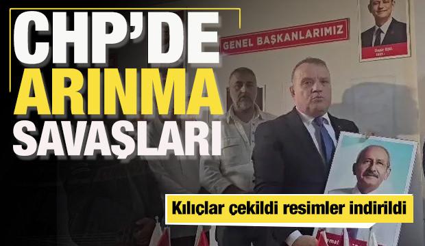 Arınma &ccedil;ağrısı yapan Kılı&ccedil;daroğlu&rsquo;na CHP&rsquo;den ambargo: Fotoğrafını duvardan indirdiler!