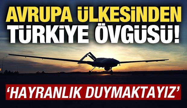 Avrupa &uuml;lkesinden T&uuml;rkiye &ouml;vg&uuml;s&uuml;! 'Hayranlık duymaktayız'