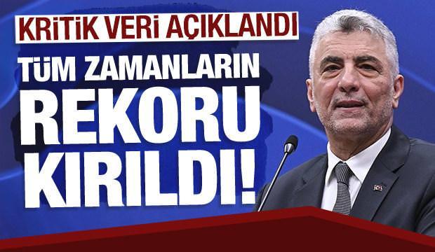 Bakan Bolat: İhracat rekoru yenilendi! Cumhuriyet tarihimizin rekoru