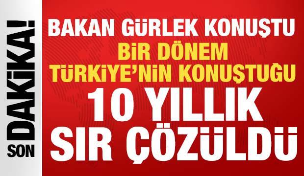 Bakan G&uuml;rlek duyurdu: Nevşehir'deki 10 yıllık &ccedil;ifte cinayet dosyası kapandı