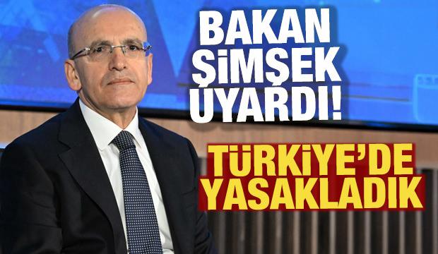 Bakan Şimşek&rsquo;ten kritik kripto uyarısı: Riskin merkezinde dijital varlıklar var!