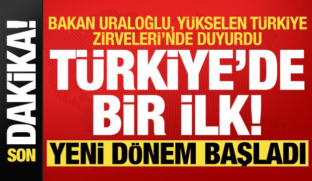 Bakan Uraloğlu, Y&uuml;kselen T&uuml;rkiye Zirveleri'nde duyurdu! T&uuml;rkiye'de ilk, yeni d&ouml;nem başladı