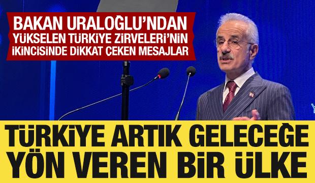 Bakan Uraloğlu'ndan 'Y&uuml;kselen T&uuml;rkiye Zirveleri'nde 5G ve yapay zeka a&ccedil;ıklaması