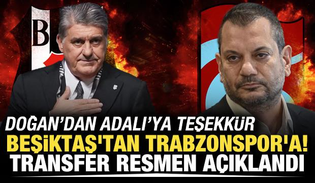 Beşiktaş'tan Trabzonspor'a! Transfer resmen a&ccedil;ıklandı