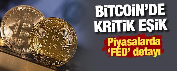 Bitcoin&rsquo;de kritik eşik yeniden g&uuml;ndemde: Piyasalar Fed korkusuyla frene mi basıyor?