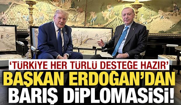 Cumhurbaşkanı Erdoğan'dan telefon diplomasisi! Trump ve bir&ccedil;ok mevkidaşıyla g&ouml;r&uuml;şt&uuml;