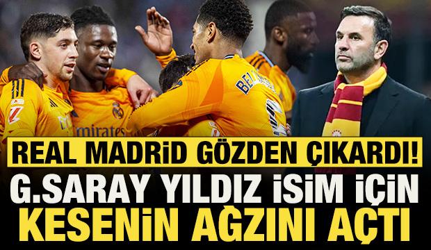 Devler Ligi i&ccedil;in Galatasaray'a Real Madrid'den d&uuml;nya yıldızı! 50 milyon g&ouml;zden &ccedil;ıkarıldı