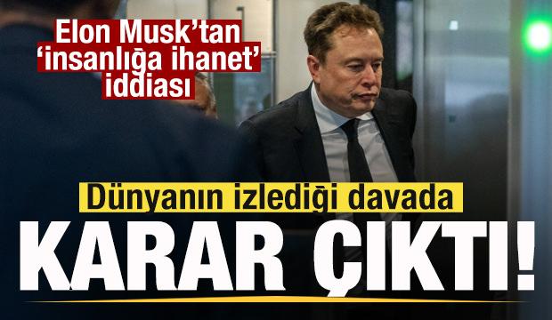 Elon Musk'a b&uuml;y&uuml;k şok! D&uuml;nyanın izlediği 'İhanet' davasını kaybetti