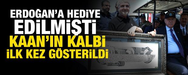 Erdoğan'a hediye edilmişti: KAAN&rsquo;ın kalbi ilk kez g&ouml;r&uuml;nt&uuml;lendi!