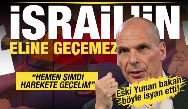 Eski Yunan Bakan Varoufakis: İsrail'e ait olamaz. Hepimiz ayağa kalkmalıyız