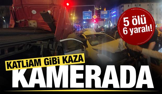 Giresun'da 5 kişinin &ouml;ld&uuml;ğ&uuml;, 7 kişinin yaralandığı katliam gibi kaza kemerada