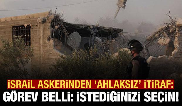 İsrail askeri ahlaksız savaşı anlattı! G&ouml;rev belli: Gidin ve istediğiniz alın!