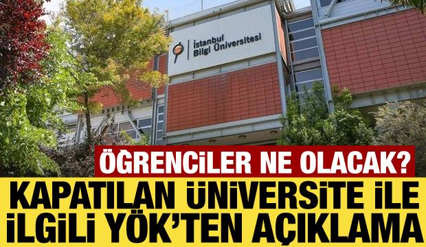 İstanbul Bilgi &Uuml;niversitesi kararı sonrası Y&Ouml;K&rsquo;ten ilk a&ccedil;ıklama