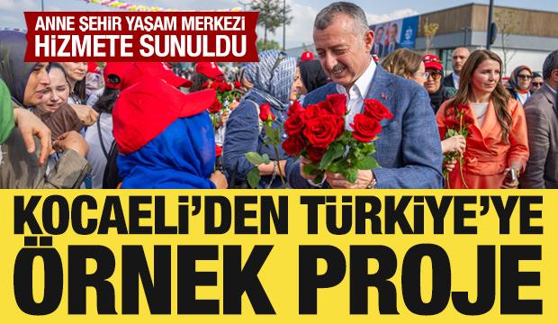 Kocaeli'den T&uuml;rkiye'ye &ouml;rnek proje: Anne Şehir Yaşam Merkezi hizmete sunuldu