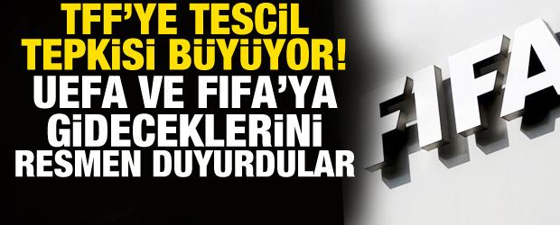 K&uuml;me d&uuml;şen takımdan TFF'ye tescil tepkisi! FIFA ve UEFA'ya gidecekler
