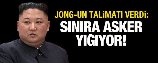 Kuzey Kore talimat verdi: Sınıra asker yığıyor