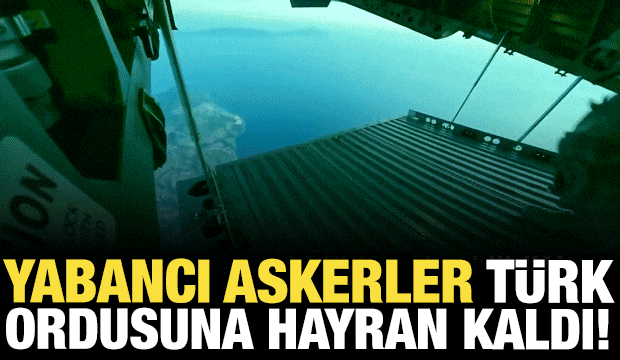 MSB paylaştı: Yabancı askerler T&uuml;rk ordusuna hayran kaldı!
