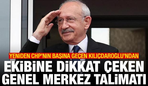Mutlak butlan kararı sonrası Kılı&ccedil;daroğlu'ndan ekibine "Genel Merkez" talimatı