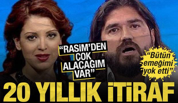 Nagehan Al&ccedil;ı sessizliğini bozdu: &lsquo;Rasim'den &ccedil;ok alacağım var&rsquo;