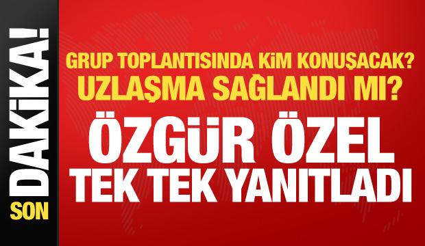 &Ouml;zg&uuml;r &Ouml;zel'den son dakika a&ccedil;ıklamalar