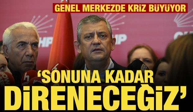 &Ouml;zg&uuml;r &Ouml;zel&rsquo;den yeni a&ccedil;ıklama: Sonuna kadar direneceğiz