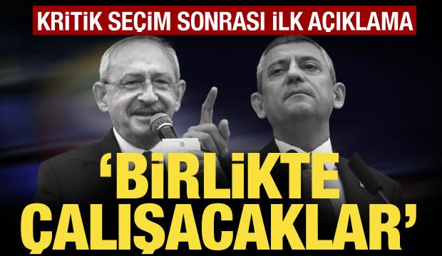 &Ouml;zg&uuml;r &Ouml;zel'in Grup Başkanı se&ccedil;ilmesine Kılı&ccedil;daroğlu cephesinden ilk a&ccedil;ıklama