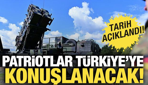 Patriotlar T&uuml;rkiye'ye konuşlanacak! Tarih a&ccedil;ıklandı