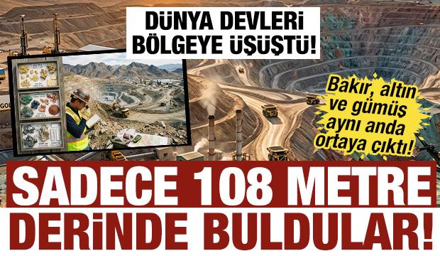 Sadece 108 metre derinde buldular! D&uuml;nya devleri milyarlarca dolarlık b&ouml;lgeye &uuml;ş&uuml;şt&uuml;!