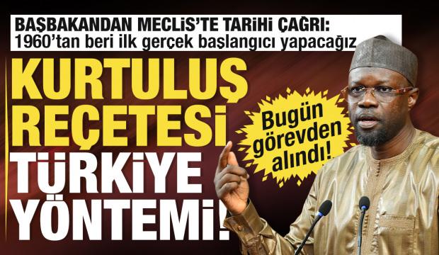 Senegal Başbakanı Sonko: Kurtuluş re&ccedil;etesi T&uuml;rkiye y&ouml;ntemi!