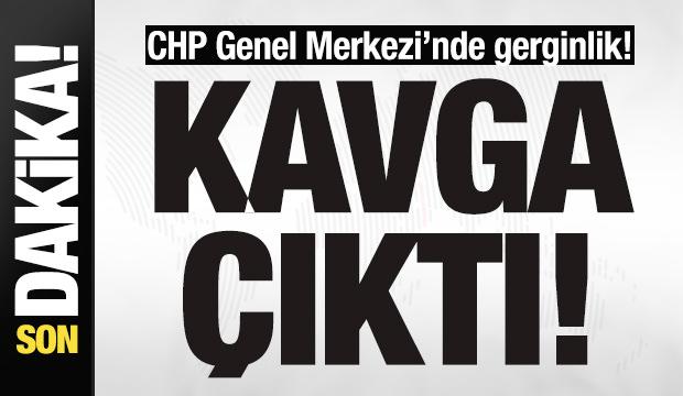 Son dakika: CHP Genel Merkezi'nde gerginlik! Tekme tokat kavga &ccedil;ıktı!