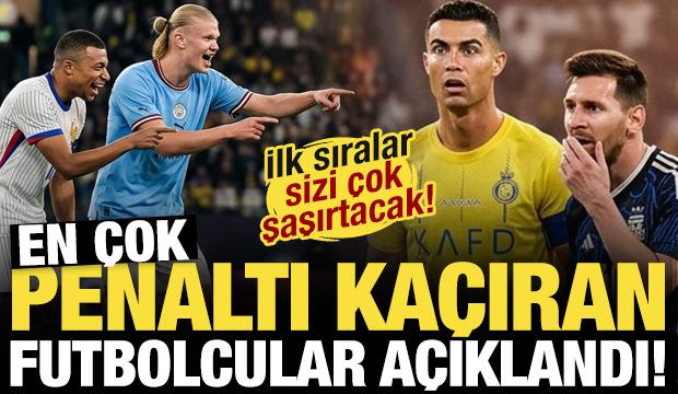 Tarihin en &ccedil;ok penaltı ka&ccedil;ıran futbolcuları a&ccedil;ıklandı! İlk iki sıraya &ccedil;ok şaşıracaksınız!
