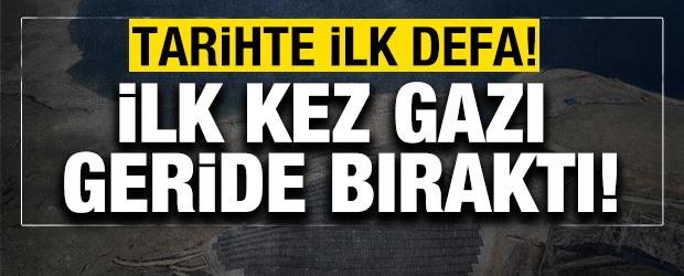Tarihte ilk defa! İlk kez gazı geride bıraktı