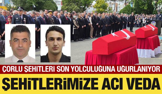 Tekirdağ şehitleri son yolculuğuna uğurlanıyor: Erdoğan'dan taziye mesajı
