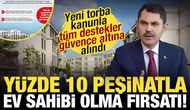 Torba kanun ile deprem b&ouml;lgesinde yerinde d&ouml;n&uuml;ş&uuml;m yapılarına da kolaylık sağlandı!
