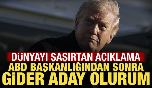 Trump d&uuml;nyayı şaşırttı! İsrail &ccedil;ıkışı g&uuml;ndem oldu: Aday olabilirim