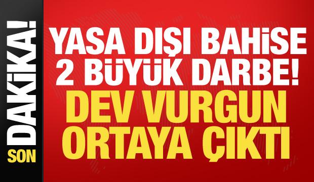 Yasa dışı bahise 2 b&uuml;y&uuml;k darbe! Bakan G&uuml;rlek duyurdu: 18,3 milyar TL&rsquo;lik ağ deşifre oldu
